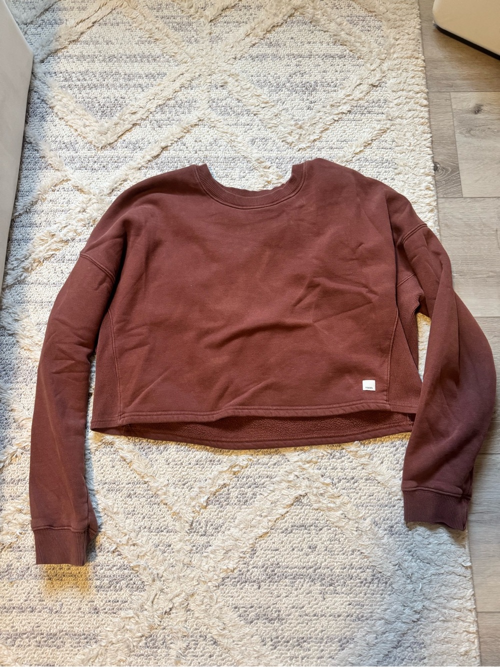 Vuori Women's Cropped Crewneck Sweatshirt